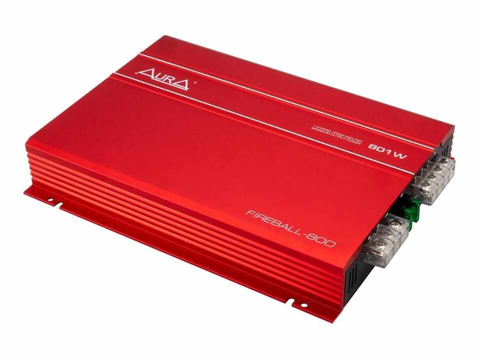 Amplificator auto Aura Fireball 800, monobloc, 800W