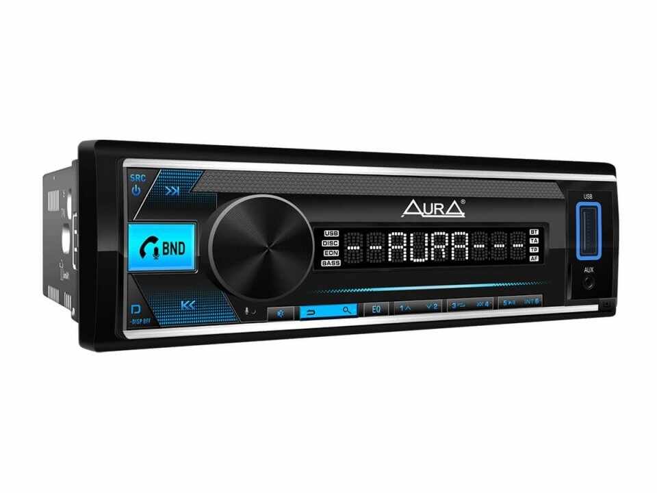Player auto Aura AMH 600BT, 1 DIN, fata detasabila