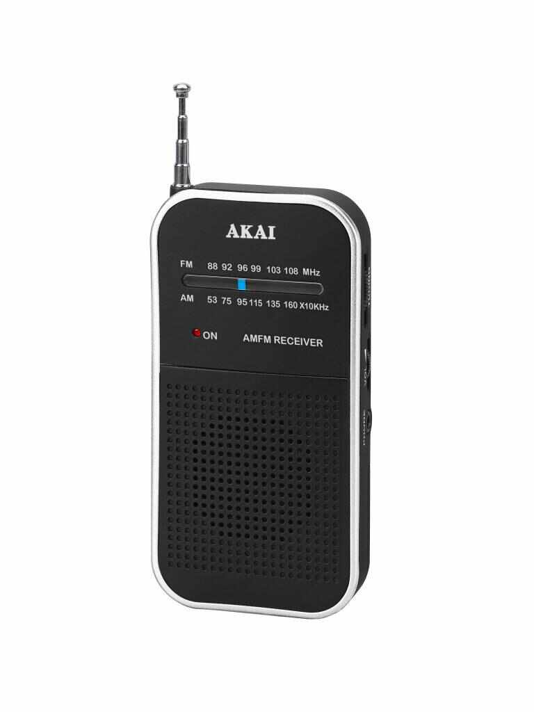 Radio ceas Akai ACR-267 Pcket AM-FM Radio -Analog tuning with AM FM Radio