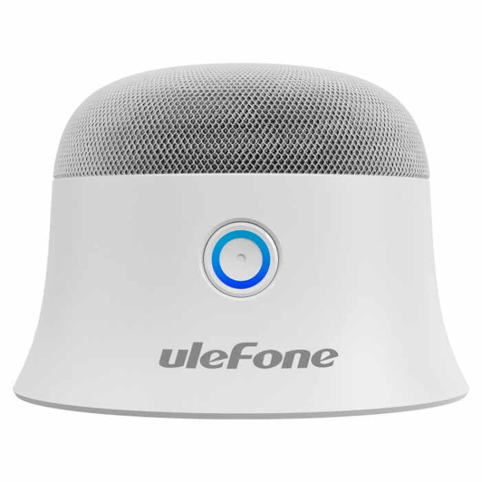 Boxa Portabila Ulefone uMagnet Sound Duo Alb, Magnetica, Compatibila cu Magsafe, Sunet stereo, Bluetooth 5.0, 420 mAh