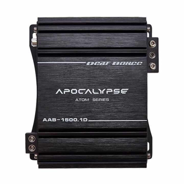 Resigilat - Amplificator Auto Deaf Bonce Apocalypse AAB 1500.1D ATOM, monobloc, 1500W